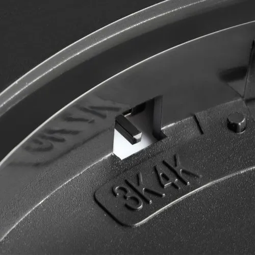 Настенно-потолочный светильник SONEX Alfa black 7660/48L пластик белый 